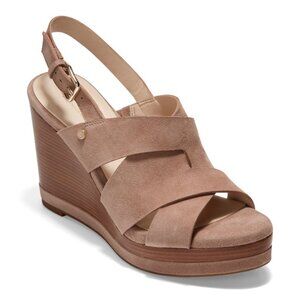 NEW🩷  Cole Haan Laci Platform Wedge Sandal 8 - Taupe